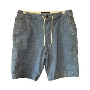 Abercrombie & Fitch Men's Drawstring Denim Shorts - Size Small